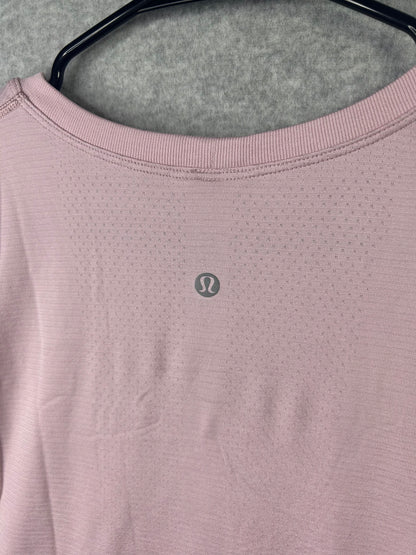 Lululemon Run: Swiftly Tech Long Sleeve Size 12 Blush Quartz