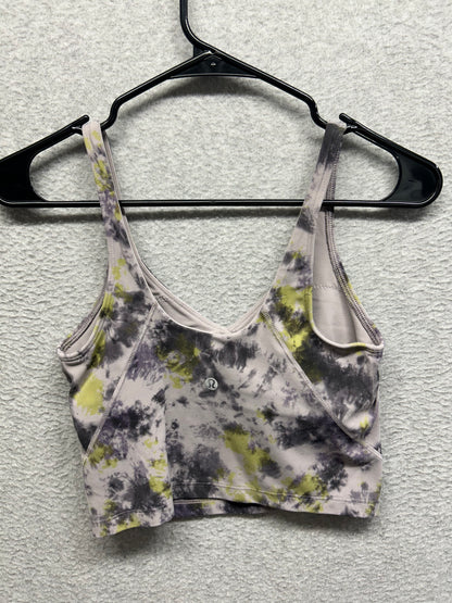 Lululemon Align Tank Top Size 6 Radial Tie Dye Mauve Grey Multi