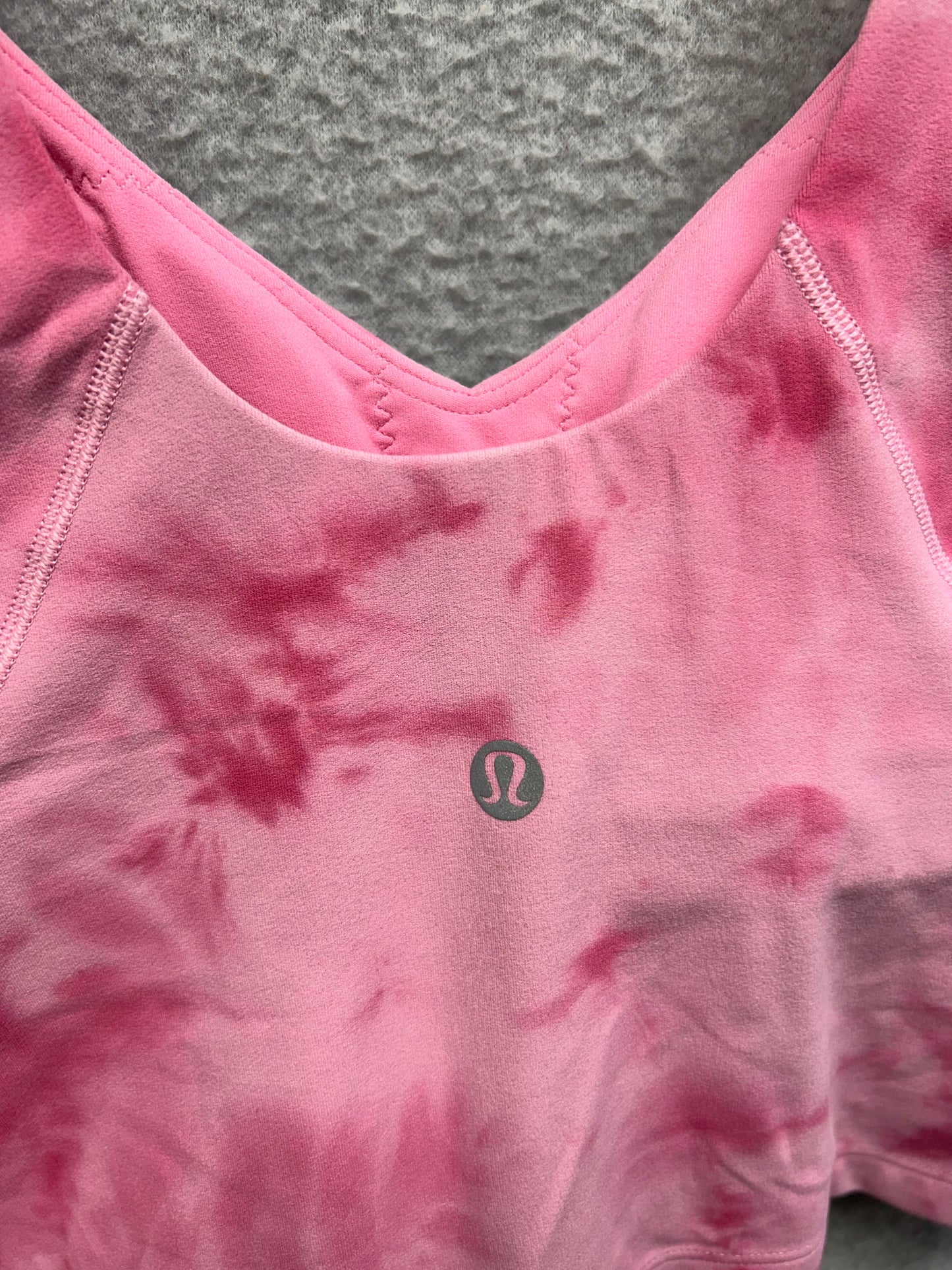 Lululemon Align Tank Top Size 6 Smoothie Wash Strawberry Multi