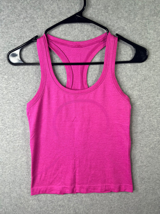 Lululemon Run: Swiftly Racerback Size 2 Paris Pink