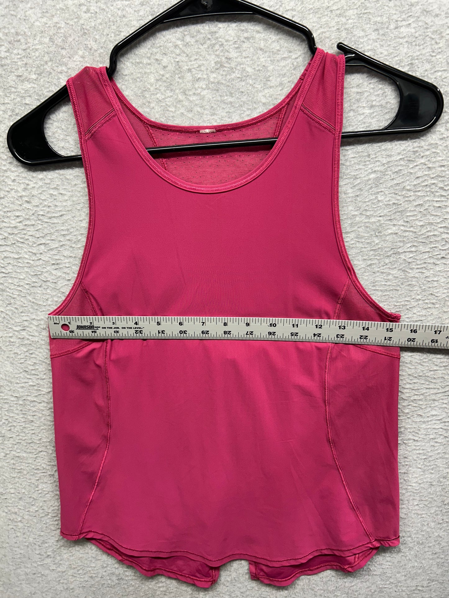 Lululemon Sculpt Tank Tie Back Size 6 Violet Red