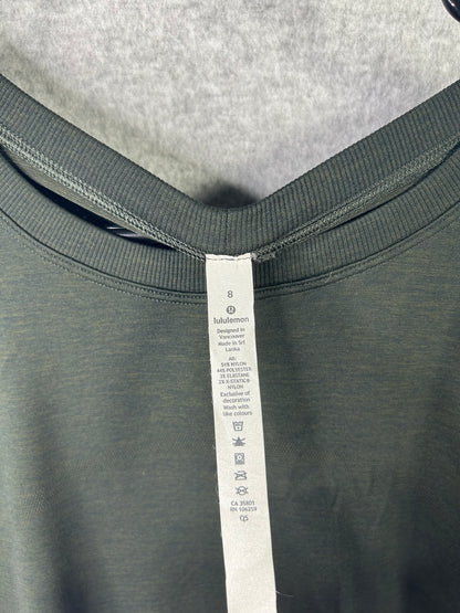 Lululemon Swiftly Tech Long Sleeve Crew Size 8 Brave Olive