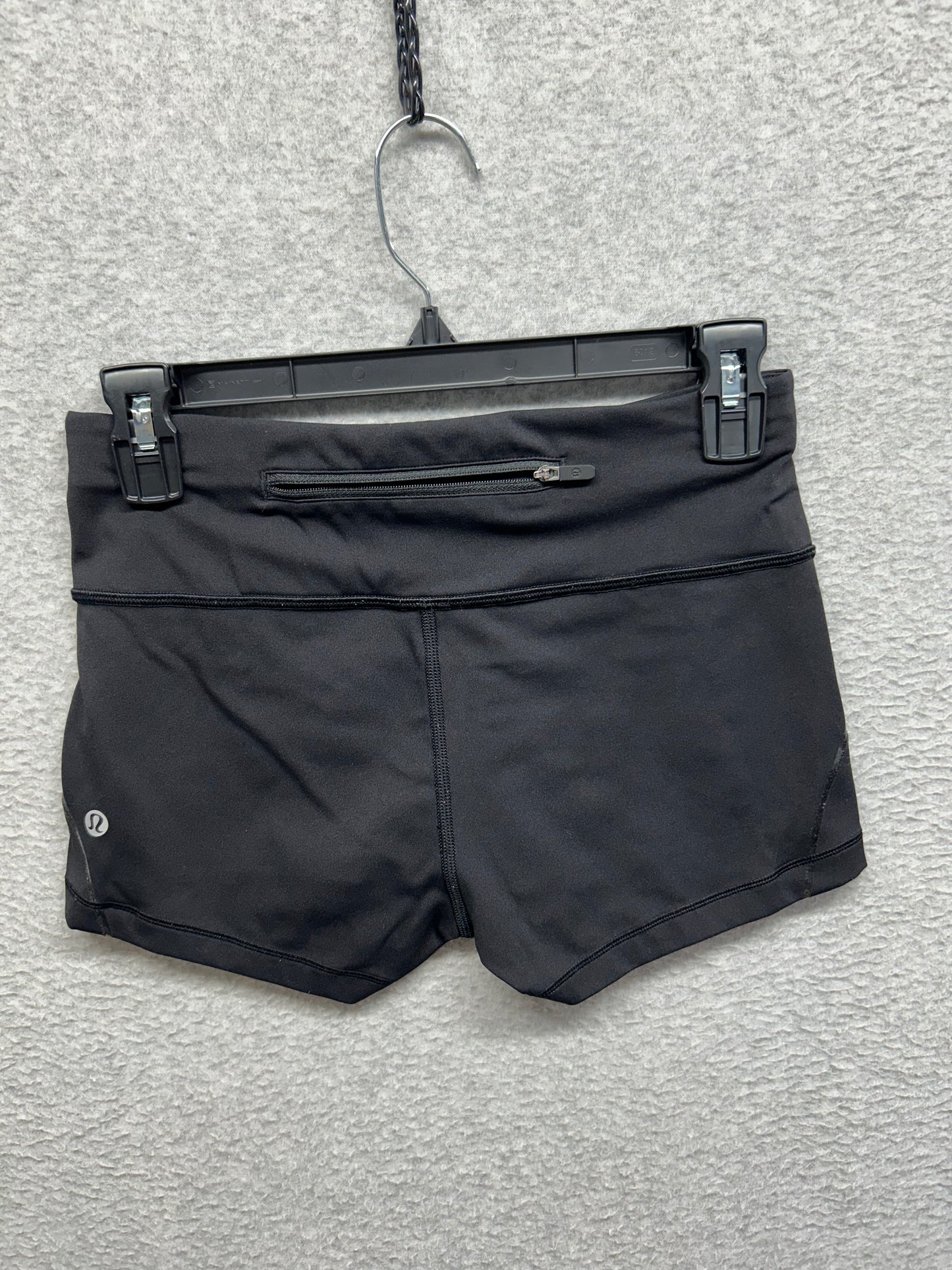 Lululemon Quick Pace Short 2.5" Size 6 Black