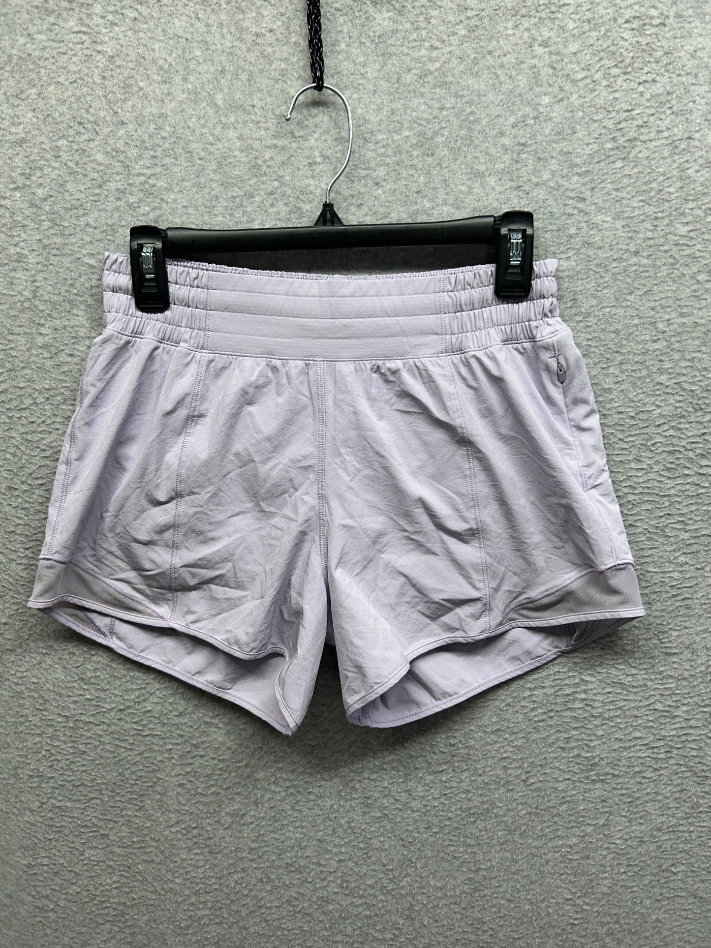 Lululemon Hotty Hot High-Rise Lined Short 4" Size 6 Lilac Smoke