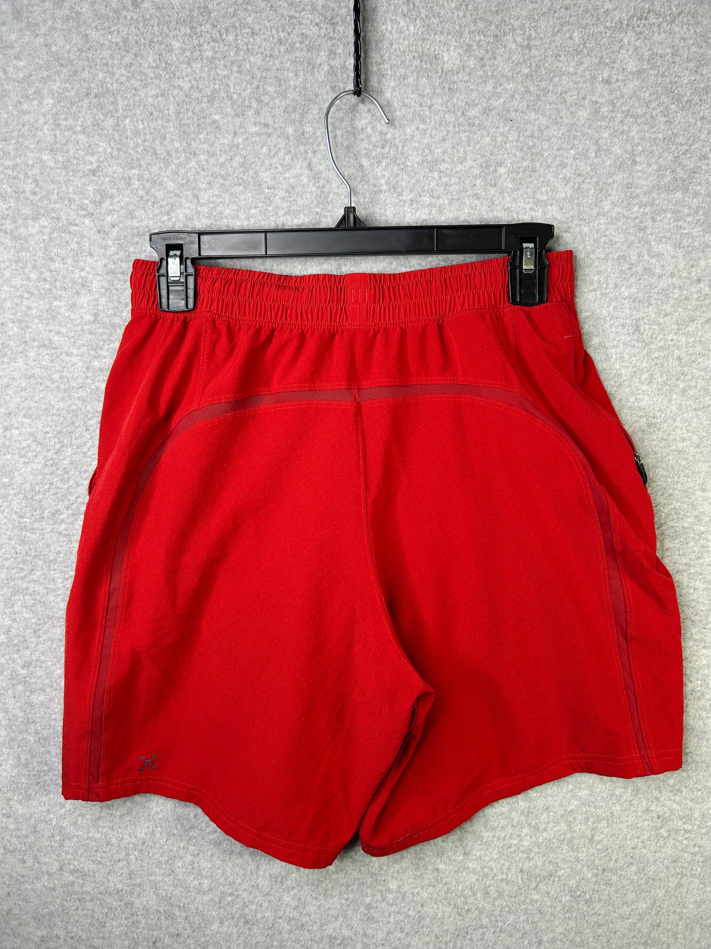 Lululemon Pace Breaker Short Lined Perforated 7" Size Small Dark Red