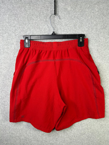 Lululemon Pace Breaker Short Lined Perforated 7" Size Small Dark Red