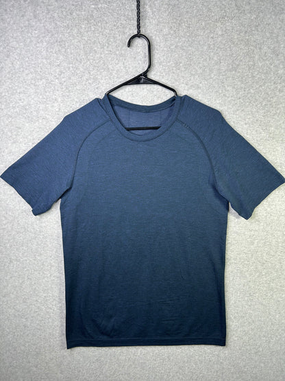 Lululemon Metal Vent Tech Short Sleeve Size Small Mineral Blue
