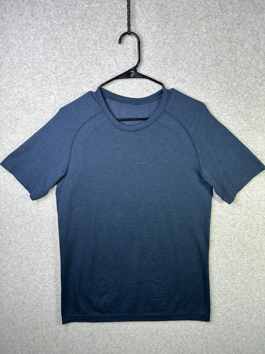 Lululemon Metal Vent Tech Short Sleeve Size Small Mineral Blue