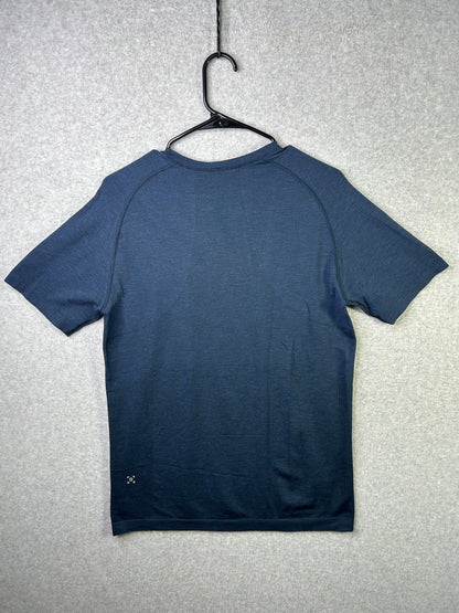 Lululemon Metal Vent Tech Short Sleeve Size Small Mineral Blue