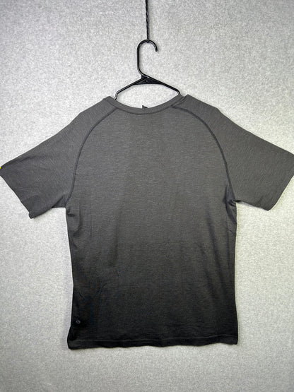 Lululemon Metal Vent Tech Short Sleeve Size XL Gray Black