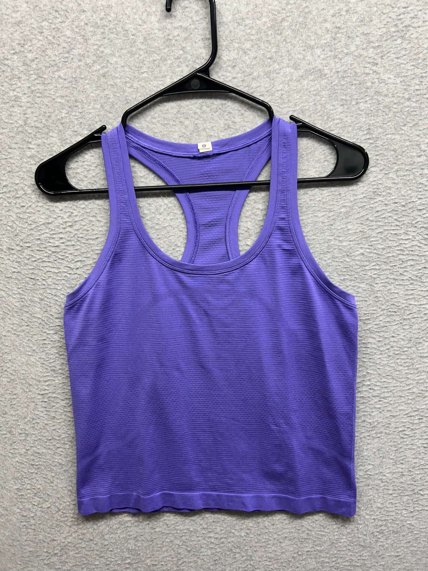 Lululemon Swiftly Tech Racerback Tank Top 2.0 Race Length Size 8 Charged Indigo