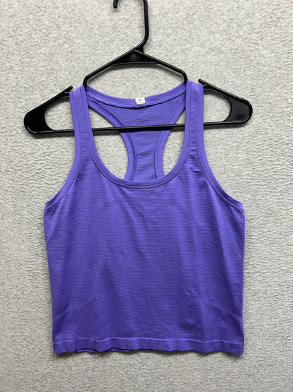 Lululemon Swiftly Tech Racerback Tank Top 2.0 Race Length Size 8 Charged Indigo