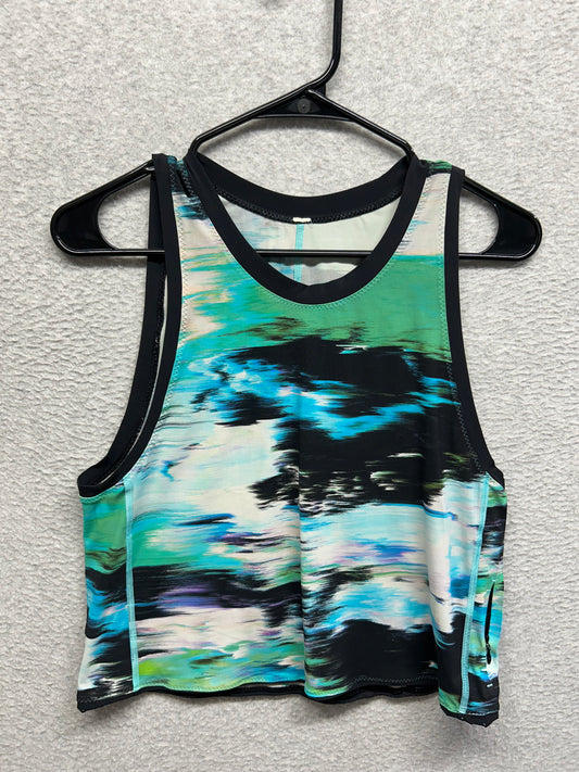 Lululemon Vent It Tank Size 8 Pigment Wind Dragonfly Multi