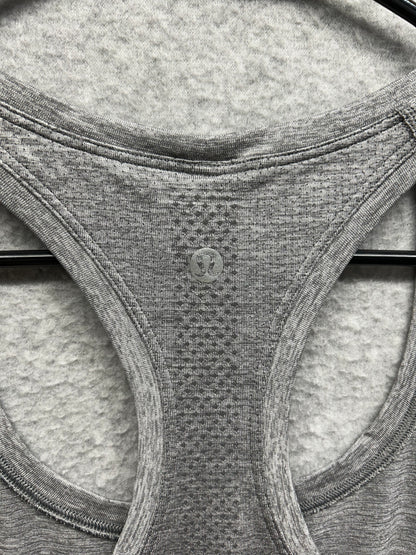 Lululemon Swiftly Tech Racerback 2.0 Race Length Size 8 Graphite Grey