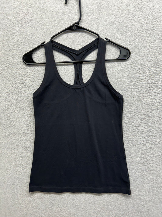 Lululemon Align Waist-Length Racerback Tank Top Size 8 Black