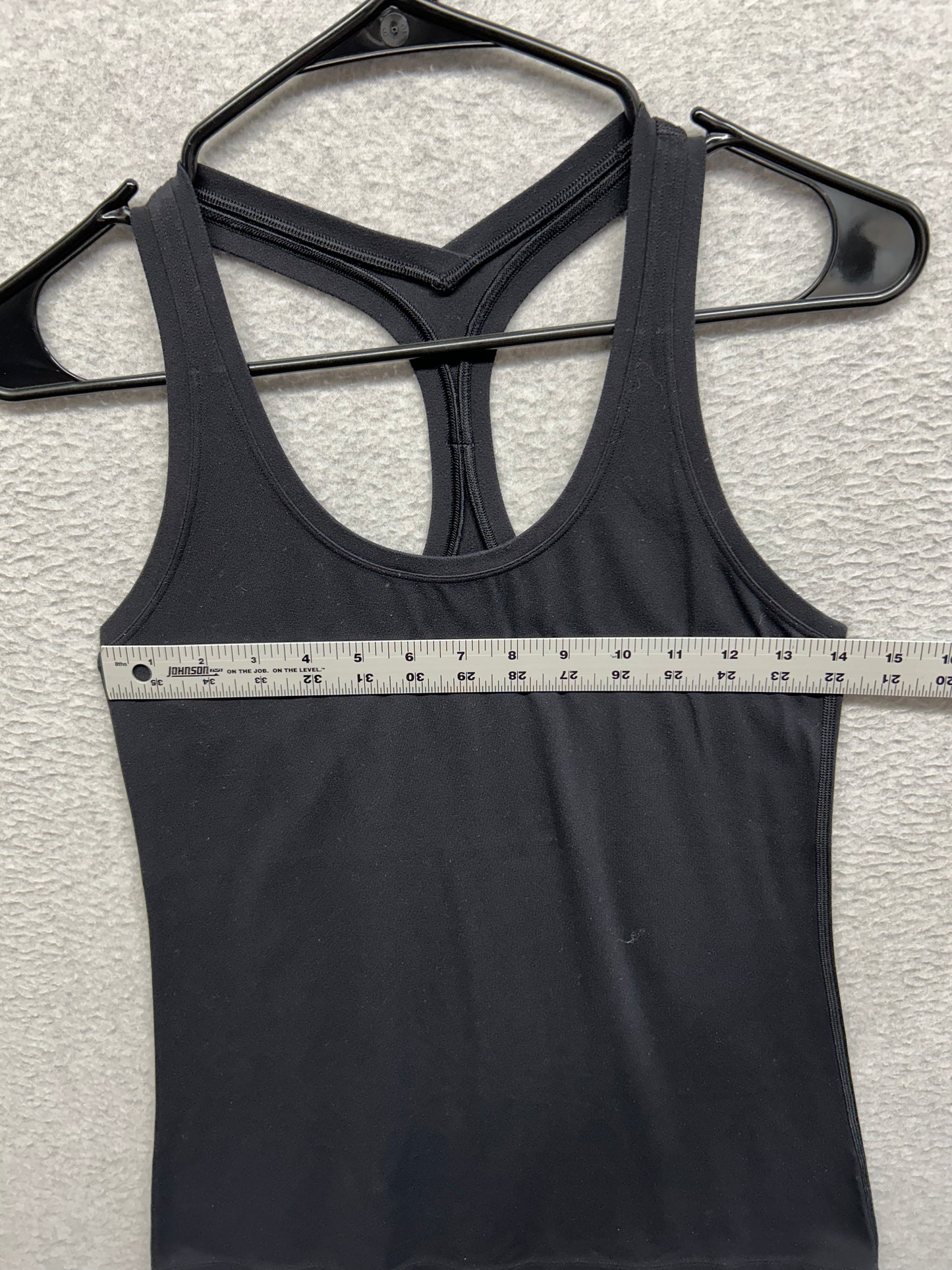 Lululemon Align Waist-Length Racerback Tank Top Size 8 Black