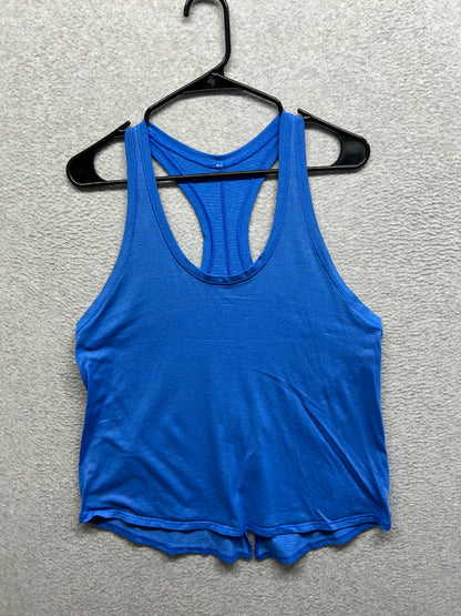 Lululemon Tie It Up Singlet Size 8 Heathered Wild Bluebell