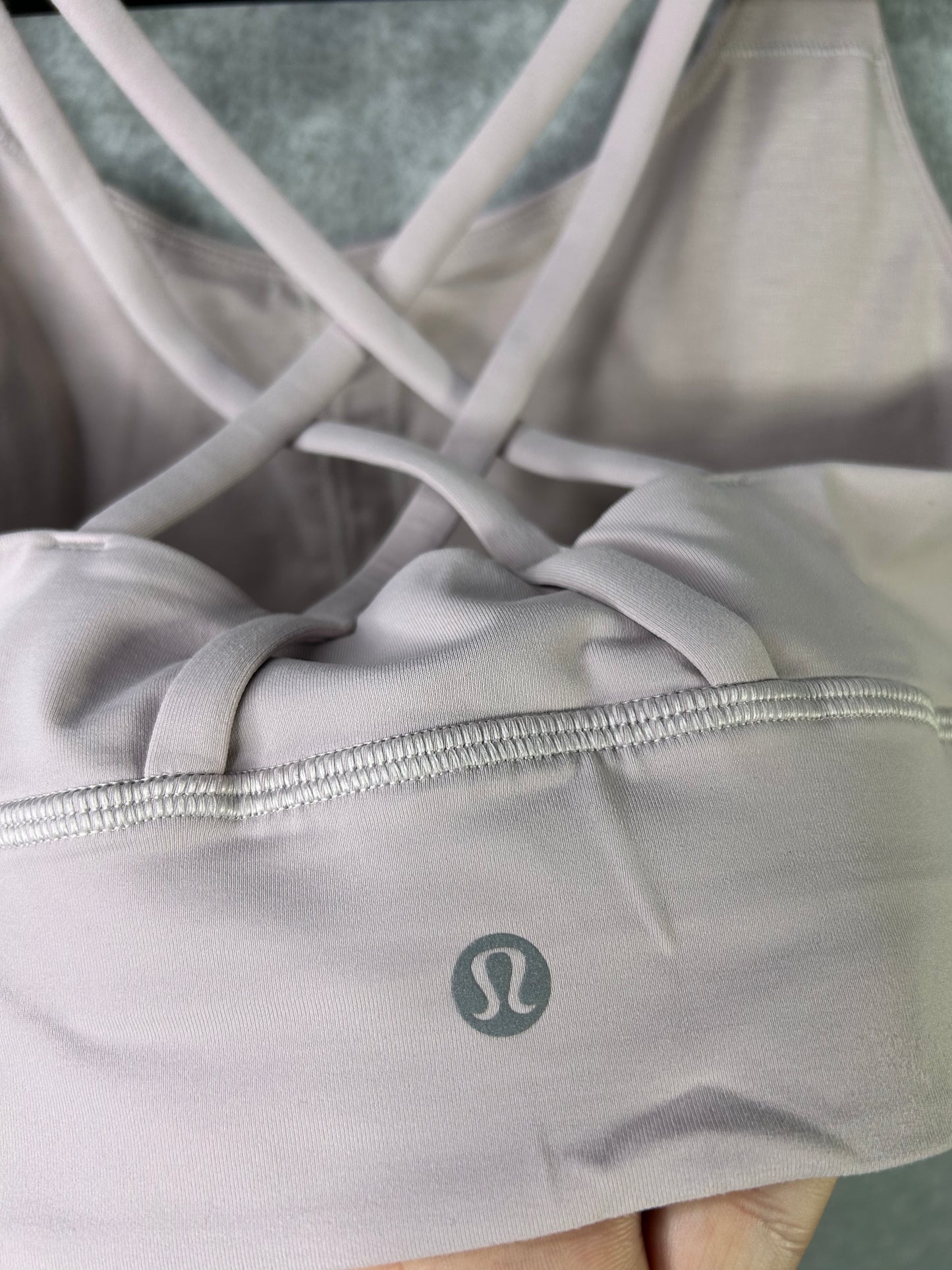 Lululemon Energy Bra Long Line Size 8 Pink Bliss