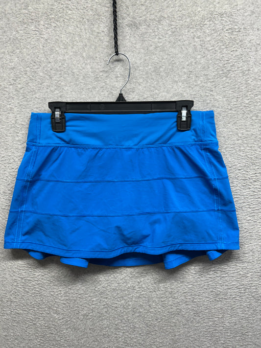 Lululemon Pace Rival Skirt 13" Size 8 (Square) Wild Bluebell