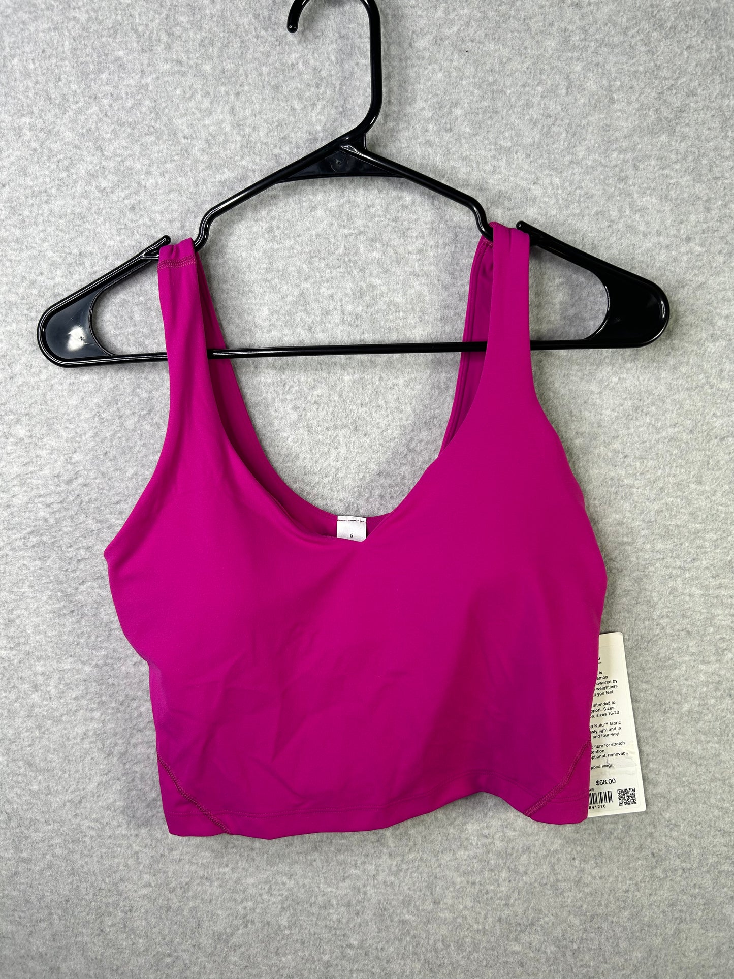 Lululemon Align Tank Top Size 6 Ripened Raspberry