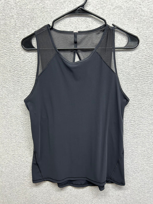 Lululemon For The Run Tank Size 8 Black