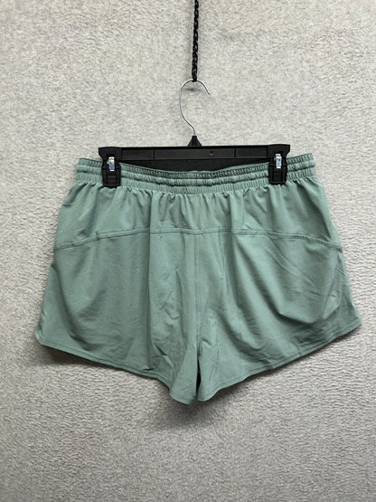 Lululemon Lightweight High-Rise Relaxed Short 3" Size 10 Crater Blue | Sea Mist