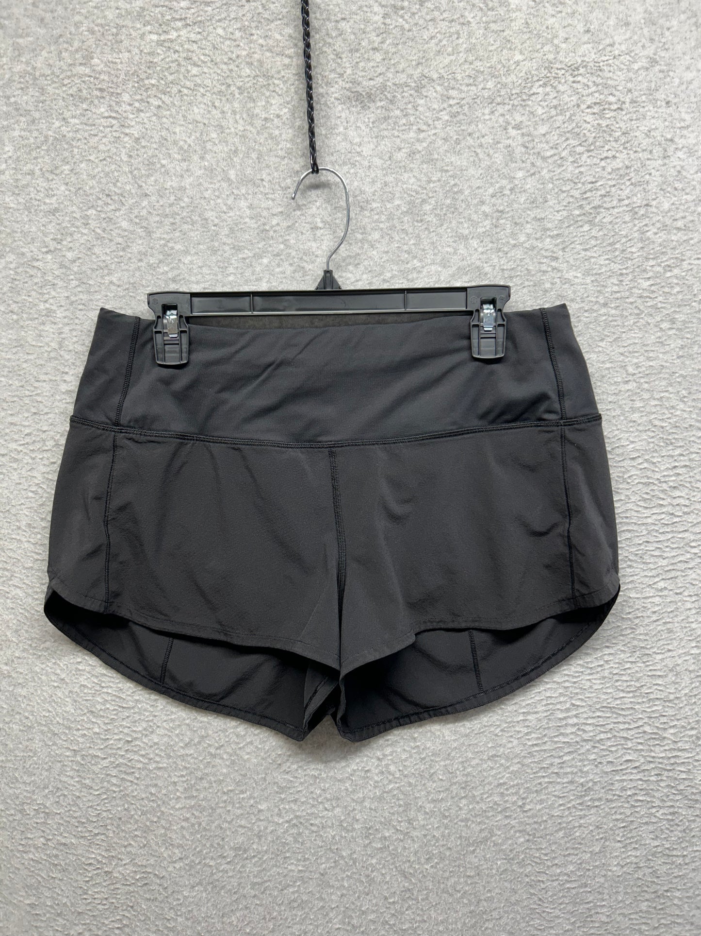 Lululemon Speed Up Short High-Rise 2.5" Size 10 (Square) Black