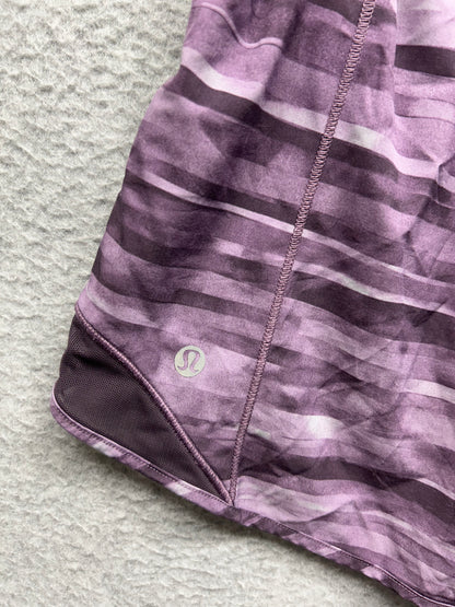 Lululemon Hotty Hot Short II 4" Size 10 Shadowed Smoked Mullberry