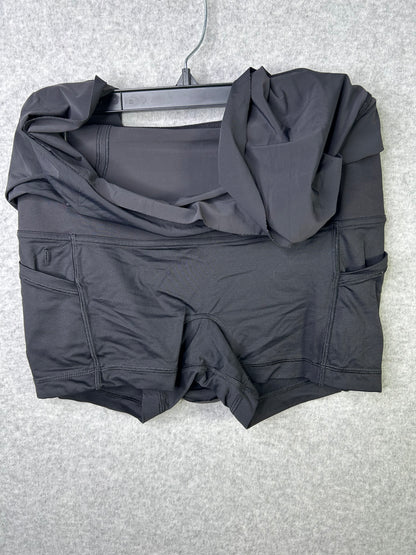 Lululemon Lost In Pace Skirt Size 6 Black