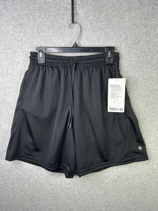 Lululemon Relaxed-Fit Mesh Training Short 8" Size 6 Black