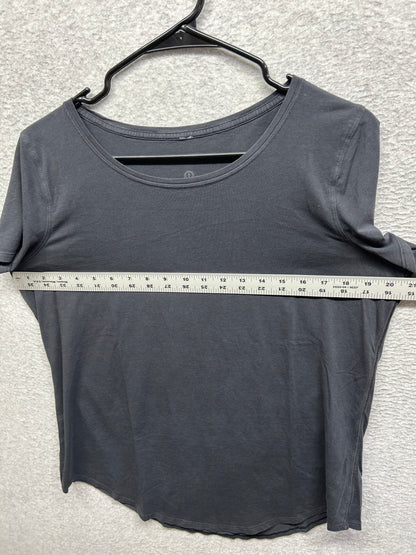 Lululemon Love Tee Short Sleeve Crew Size 8 Black