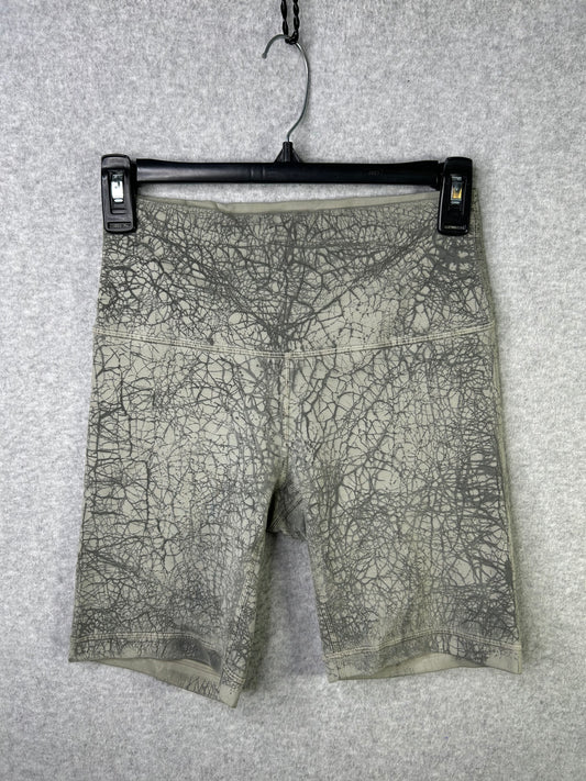 Lululemon Wunder Train High-Rise Short 8" Size 6 Thread Dye Rover Black