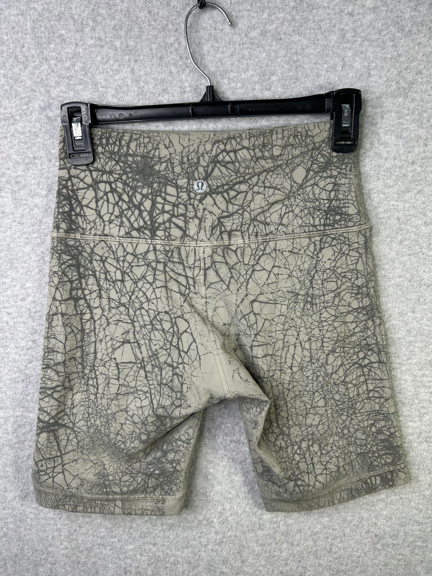 Lululemon Wunder Train High-Rise Short 8" Size 6 Thread Dye Rover Black