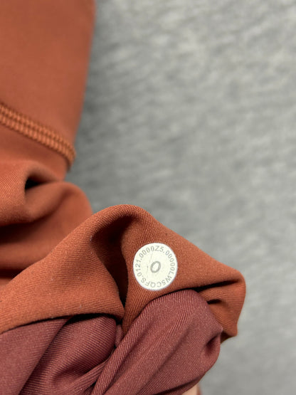Lululemon Invigorate High-Rise Tight 25" Size 0 Butternut Brown