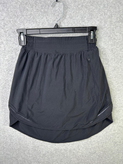 Lululemon Hotty Hot High-Rise Skirt Long Size 2 Black
