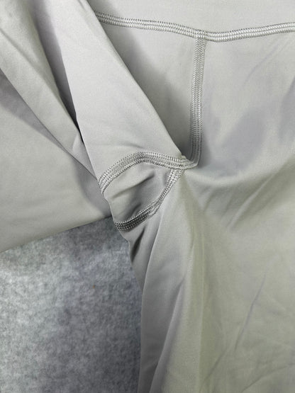 Lululemon Base Pace High-Rise Reflective Short 8" Size 6 Gull Grey