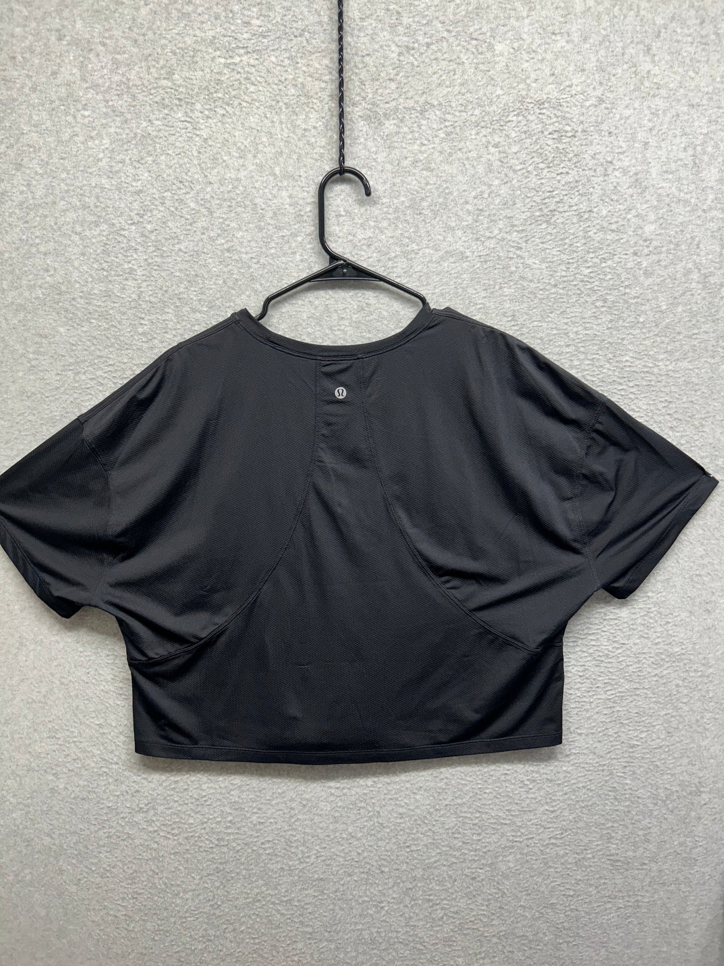 Lululemon Abrasion-Resistant Training T-Shirt Size 12/14 Black