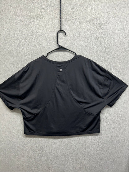 Lululemon Abrasion-Resistant Training T-Shirt Size 12/14 Black