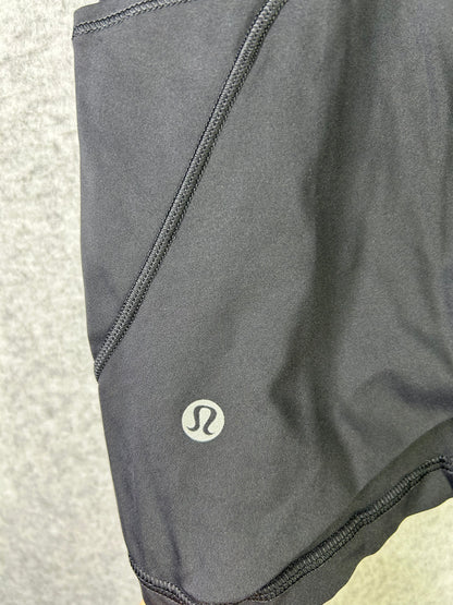 Lululemon Fast And Free Short 6" Size 4 Black