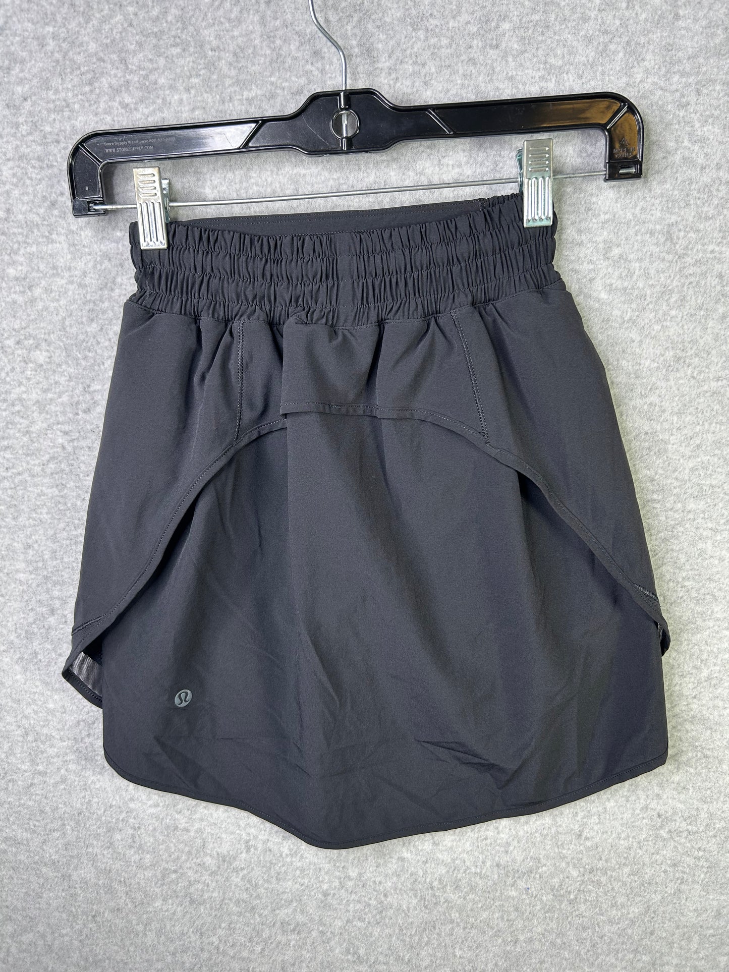 Lululemon Hotty Hot High-Rise Skirt Size 0 Black