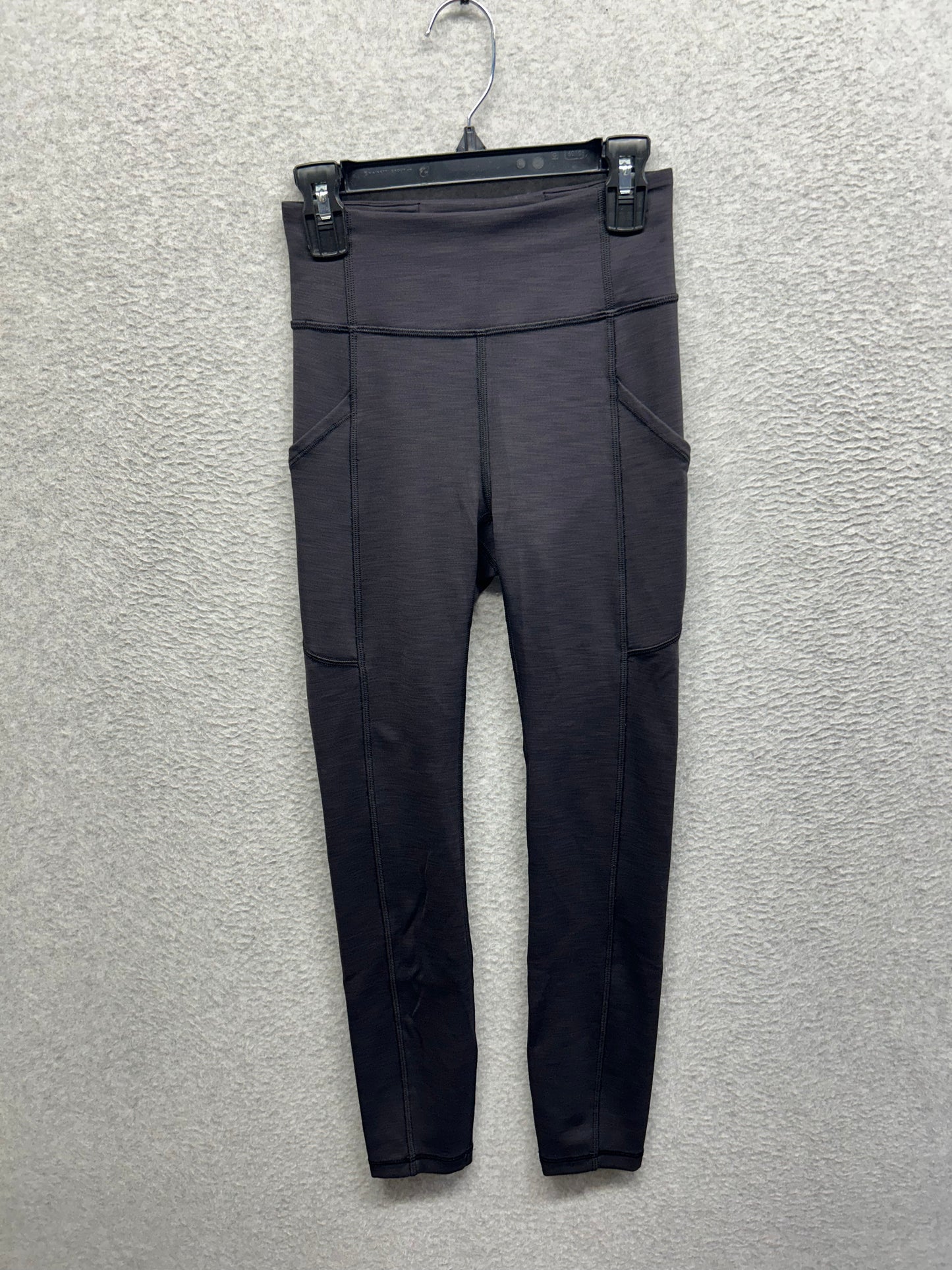Lululemon Invigorate High-Rise Tight 25" Size 2 Heathered Black