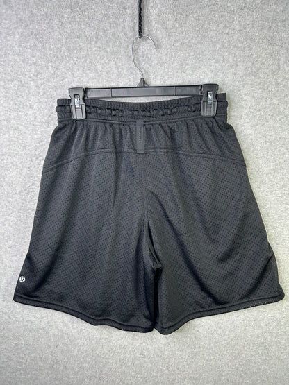 Lululemon Relaxed-Fit Mesh Training Short 8" Size 6 Black