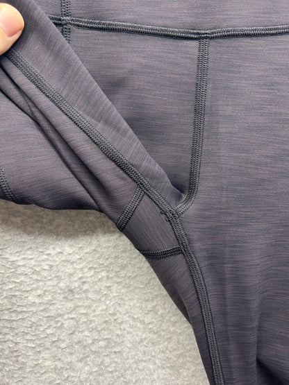 Lululemon Invigorate High-Rise Tight 25" Size 2 Heathered Black