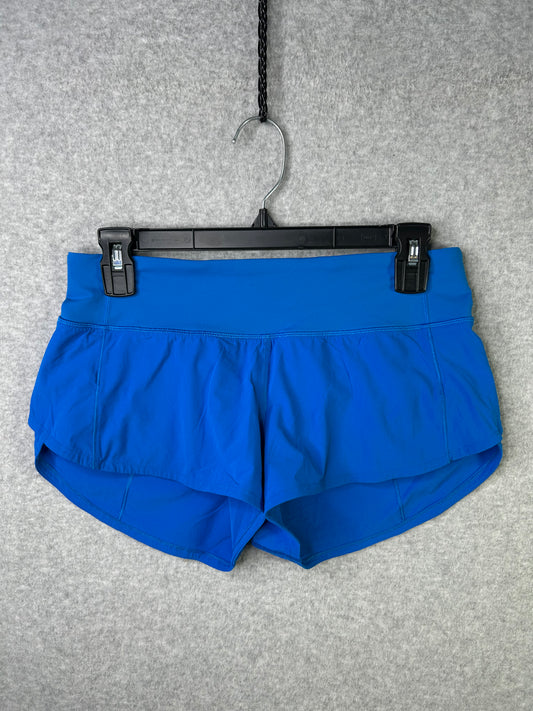 Lululemon Speed Up Short 2.5" Size 4 Blazer Blue