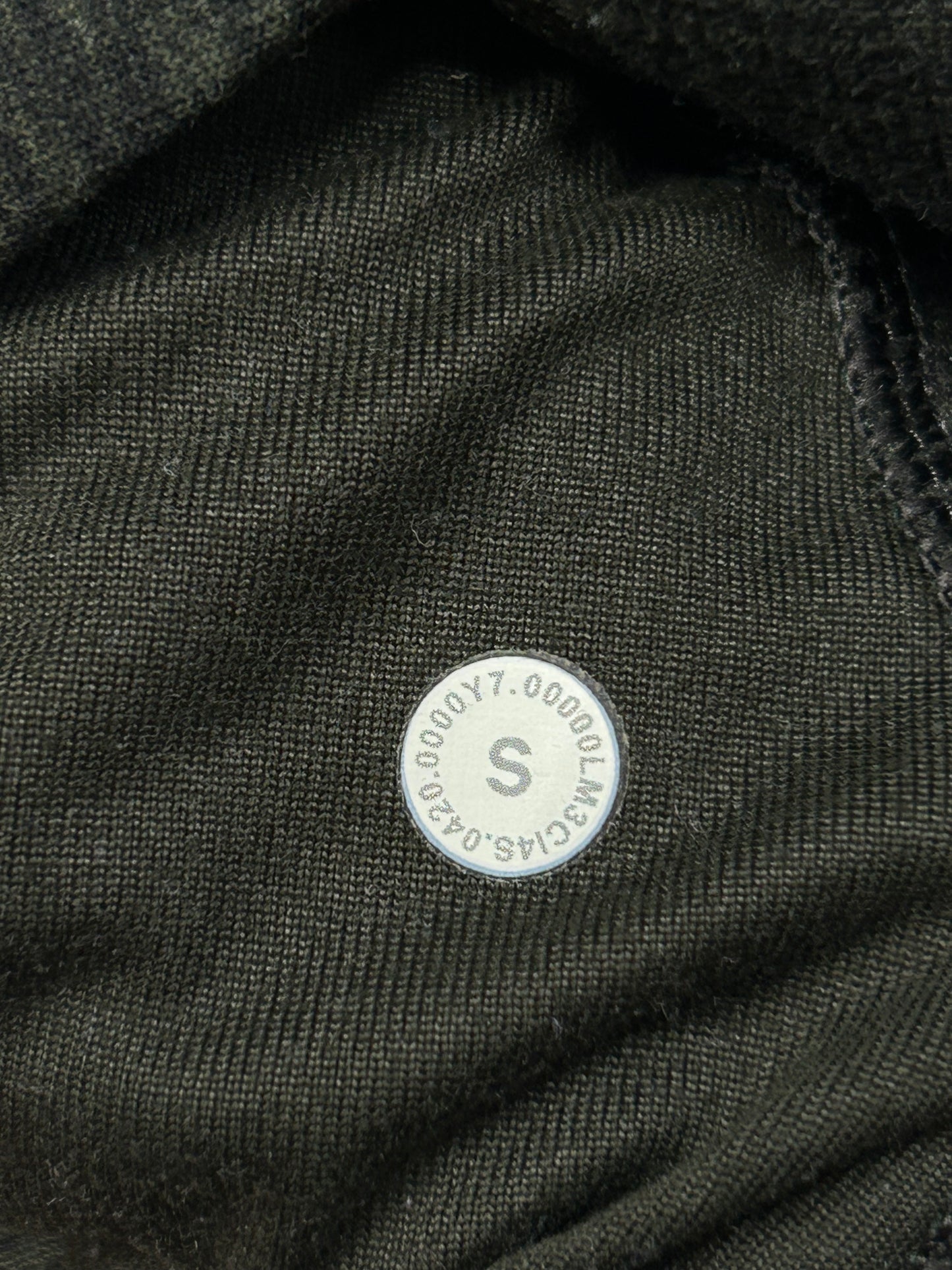 Lululemon Welterweight Zip Hoodie Size Small Heathered Dark Olive