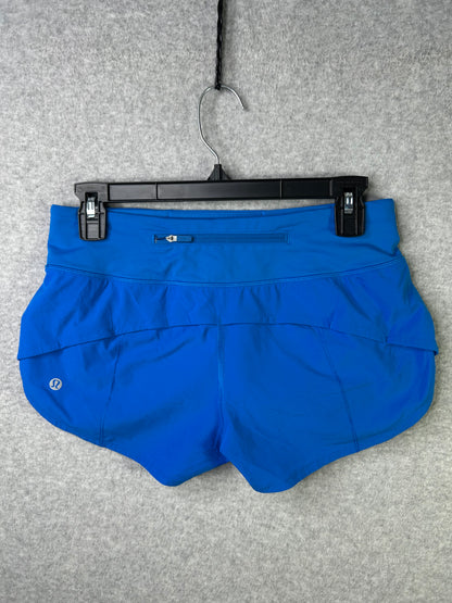 Lululemon Speed Up Short 2.5" Size 4 Blazer Blue