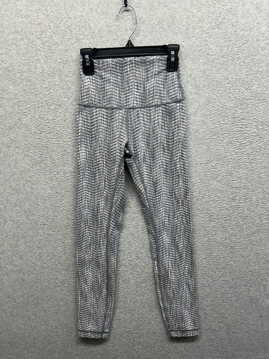 Lululemon Wunder Under High-Rise 7/8 Tight Luxtreme 25" Size 2 Arrow Jacquard Dark Olive Grey Sage