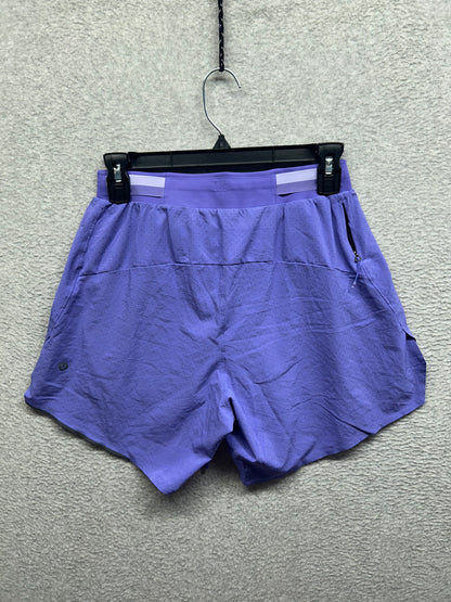 Lululemon Fast and Free Lined Short 6" Size Small Peri Purple