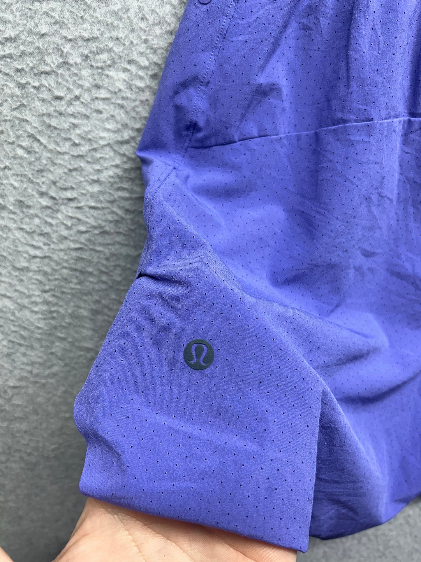 Lululemon Fast and Free Lined Short 6" Size Small Peri Purple