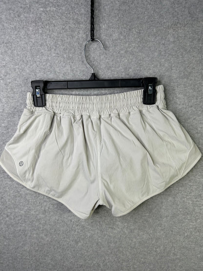 Lululemon Hotty Hot Short II 2.5" Size 6 White